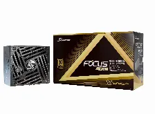 Fuente De Poder Seasonic, Focus Gx-1000 Atx3, 1000w 80 Plus Gold, Atx 3.1, Pcie 5.1, Bajo Ruido, Full Modular